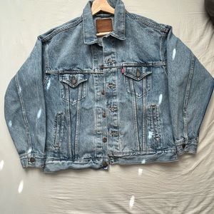 Levi’s drop shoulder denim jacket